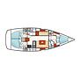 Book yachts online - sailboat - Hanse 400e - Achinos - rent