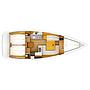 Book yachts online - sailboat - Sun odyssey 379 - Capoeira (GPS in cockpit, bowthruster, solar panels) - rent
