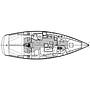 Book yachts online - sailboat - Bavaria 40 Cruiser - Fenix   - rent