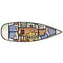 Book yachts online - sailboat - Oceanis 411 - Burda - rent