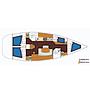 Book yachts online - sailboat - Cyclades 43.4 - Blondie - rent
