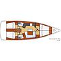 Book yachts online - sailboat - Oceanis 45-4 CABINS - MELANIE - rent