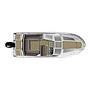 Book yachts online - motorboat - Jeanneau Cap Camarat 7.5 DC - no name - rent