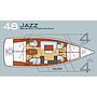 Book yachts online - sailboat - Oceanis 48 (4 cabins) - Jazz - rent