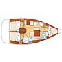 Book yachts online - sailboat - Oceanis 40 - Sail Alpha - rent