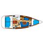 Book yachts online - sailboat - Sun Odyssey 35 - Bella - rent