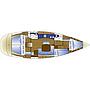 Book yachts online - sailboat - Bavaria 44 - EC- 44-03-CR - rent