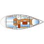 Book yachts online - sailboat - Bavaria 36 Holiday - EC- 36H-99-CR - rent