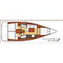 Book yachts online - sailboat - Oceanis 38.1 (2017) - CVITA - rent