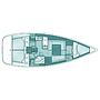 Book yachts online - sailboat - Oceanis 37 - Galene - rent