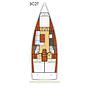 Book yachts online - sailboat - Oceanis 38.1 - PHILYRA  - rent
