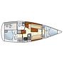 Book yachts online - sailboat - Hanse 325 - Selini - rent