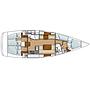 Book yachts online - sailboat - Hanse 430 - Panta Rhei - rent