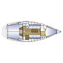 Book yachts online - sailboat - Bavaria Cruiser 34-3 - So What - rent
