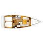 Book yachts online - sailboat - Sun Odyssey 389 - Bravo Kiss - rent