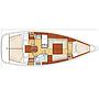 Book yachts online - sailboat - Oceanis 34 - Izar - rent