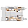 Book yachts online - catamaran - Saba 50 -  5 cabin version - PI 2 - rent