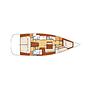 Book yachts online - sailboat - Oceanis 46 - Aspasia - rent