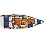 Book yachts online - sailboat - Oceanis 43 - Josefina - rent
