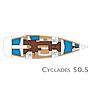 Book yachts online - sailboat - Cyclades 50.5 - Sofia IV - rent