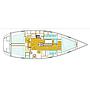 Book yachts online - sailboat - Ovni 395 - Gorgo - rent