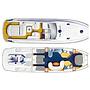 Book yachts online - motorboat - Targa 48 - Miss Georgia - rent