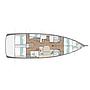 Book yachts online - sailboat - Sun Odyssey 490 (5 cab/3 wc) - Aqua Fun - rent
