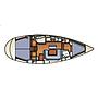 Book yachts online - sailboat - Elan 40 - CRNIKA - rent