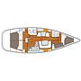 Book yachts online - sailboat - Sun Odyssey 43DS - GABRIJELA II - rent