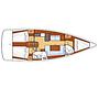 Book yachts online - sailboat - Oceanis 41 - Ocellot blue - rent