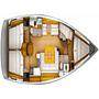 Book yachts online - sailboat - JEANNEAU S.O. 449 2016 - AQUILA Cp - rent
