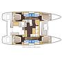 Book yachts online - catamaran - Lagoon 450  Flybridge - Diva - rent