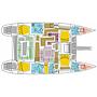Book yachts online - catamaran - Lagoon 500 - Lepanto - rent