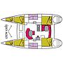 Book yachts online - catamaran - Lagoon 380 - Naos (Watermaker,Inverter) - rent