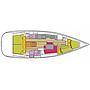 Book yachts online - sailboat - Oceanis 46 - Meissa - rent