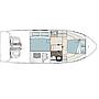 Book yachts online - motorboat - Sealine C330 - Salona I - rent