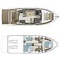 Book yachts online - motorboat - Sealine F430 - BLUE LAGOON - rent