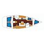 Book yachts online - sailboat - Cyclades 43.4 - Elengi - rent