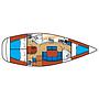 Book yachts online - sailboat - Sun Odyssey 37.1 - Minos - rent