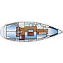 Book yachts online - sailboat - Bavaria 42 - AS II - rent
