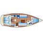 Book yachts online - sailboat - Bavaria Cruiser 37 - Aventura - rent