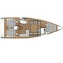 Book yachts online - sailboat - Dufour 390 Grand Large - Emka-fully equipped, white hull - rent