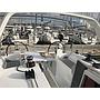 Book yachts online - sailboat - Oceanis 38.1 - Baby Dory AC shore power underwater light blue hull - rent