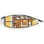 Book yachts online - sailboat - Harmony 42 - Albacore - rent