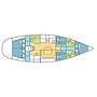 Book yachts online - sailboat - Harmony 52 - Camarat - rent