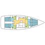 Book yachts online - sailboat - Bavaria Cruiser 46 (8) - Armstrong - rent