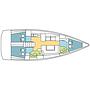 Book yachts online - sailboat - Oceanis 41.1 - Kiči Kiči - rent