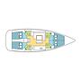 Book yachts online - sailboat - Sun Odyssey 479 - Gounod - rent