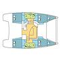 Book yachts online - catamaran - Lipari 41 - Happy - rent