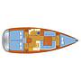 Book yachts online - sailboat - Sun Odyssey 389 - Billie Jean - rent